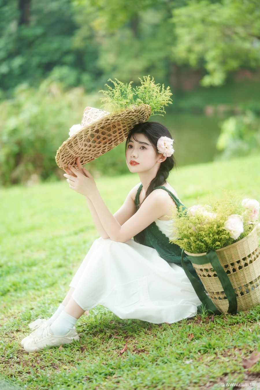 [YWW.ME] 夏日森系 山野少女的浪漫日记 欧阳明慧-2 - 尤丝
