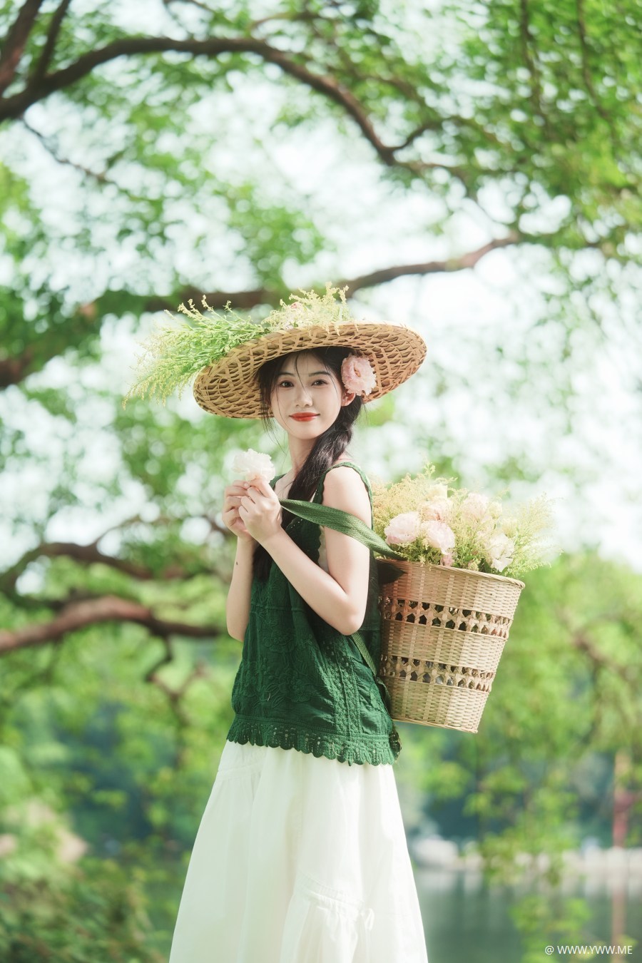 [YWW.ME] 夏日森系 山野少女的浪漫日记 欧阳明慧-4 - 尤丝
