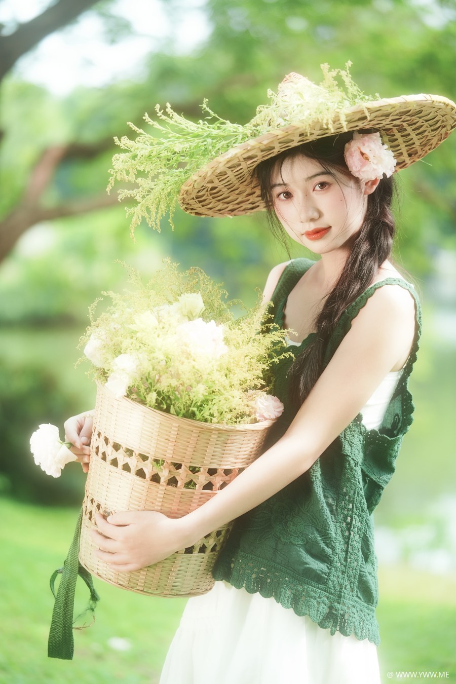 [YWW.ME] 夏日森系 山野少女的浪漫日记 欧阳明慧-3 - 尤丝