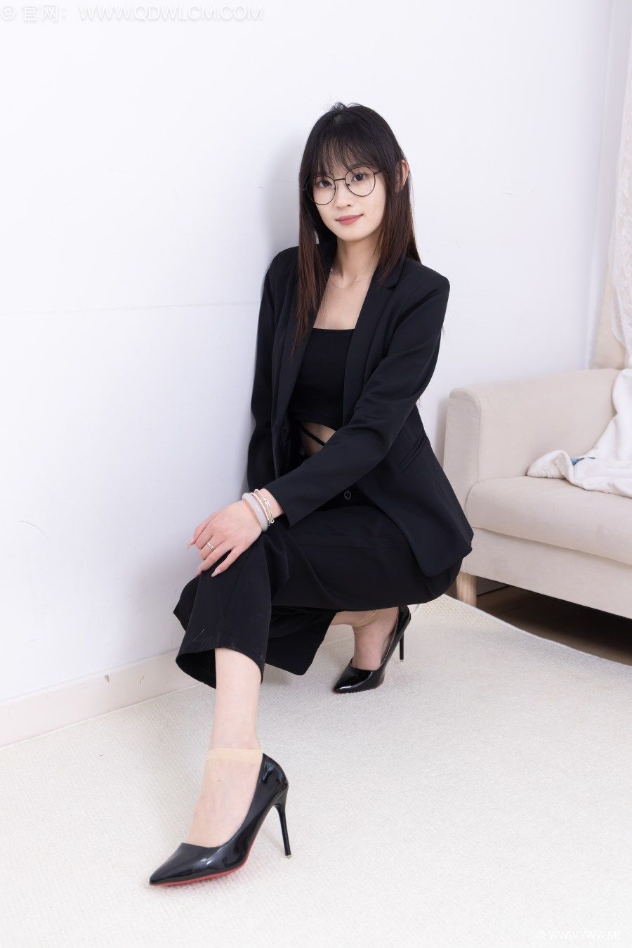 物恋传媒 NO.2716 山奈-高跟鞋、短肉丝-4 - 尤丝