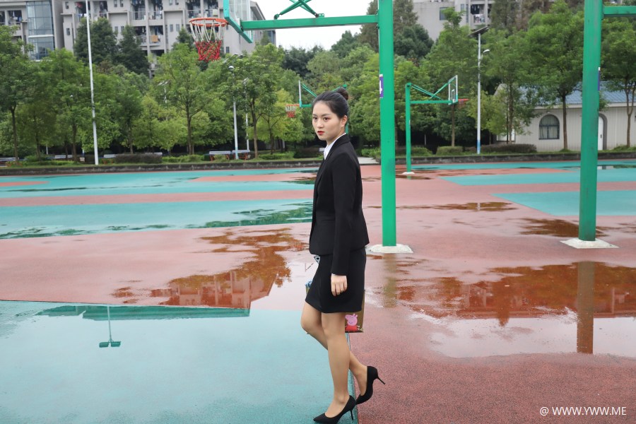 三禾摄影 杂刊 NO.054 学妹高跟职业装-2 - HDMISS