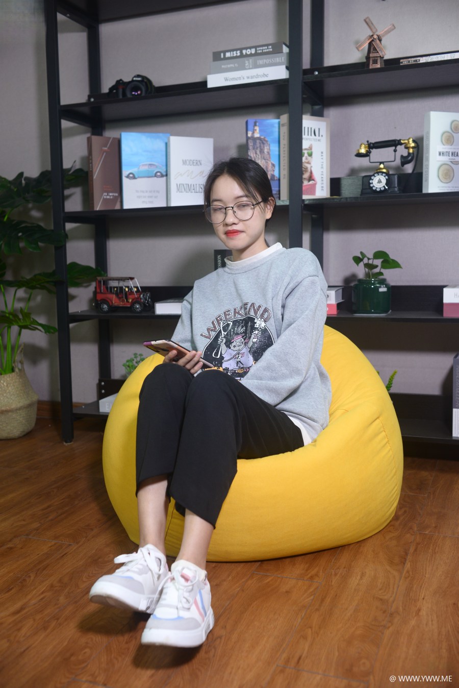 三禾摄影 杂刊 NO.057 学妹棉袜运动鞋-4 - 脱兔网