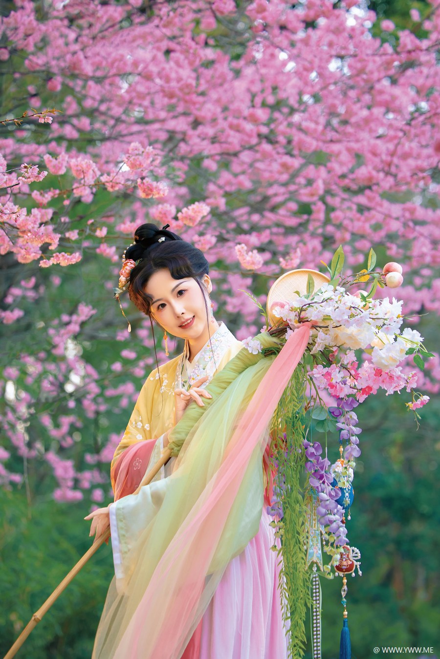 [YWW.ME] 一枝春绽放 橘芙芙-3 - 尤丝