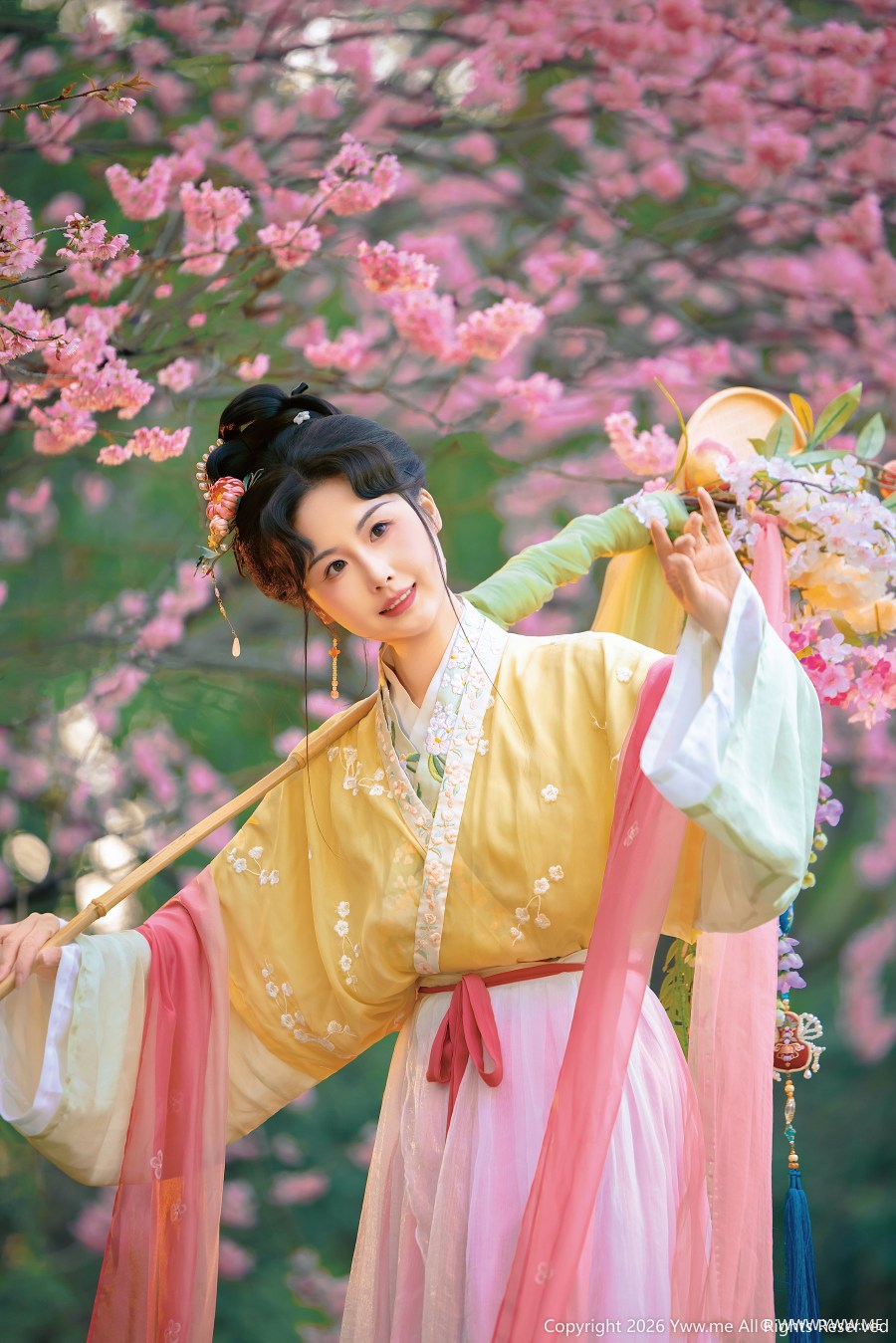 [YWW.ME] 一枝春绽放 橘芙芙-4 - 尤丝