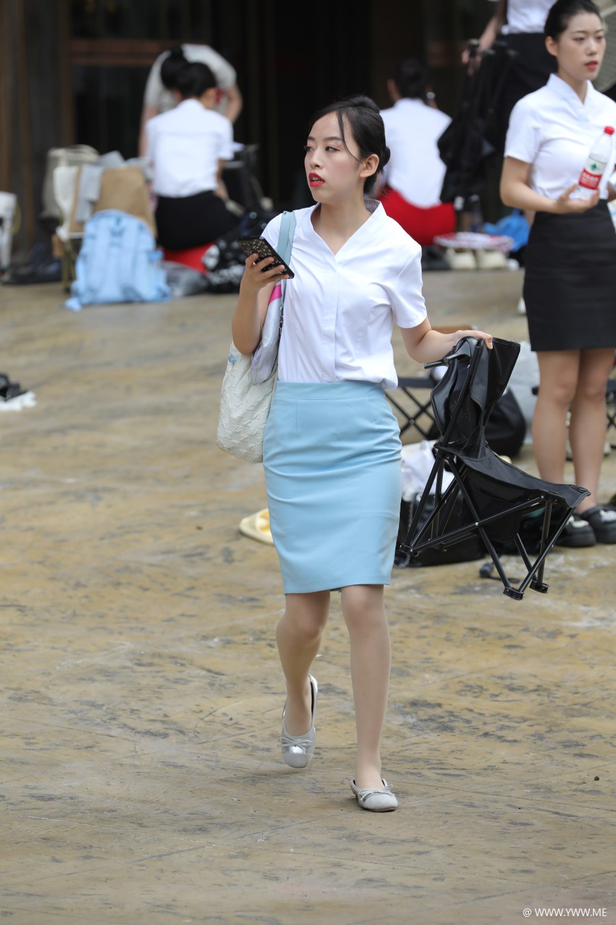 精选街拍 – 空乘大学生-1 - HDMISS