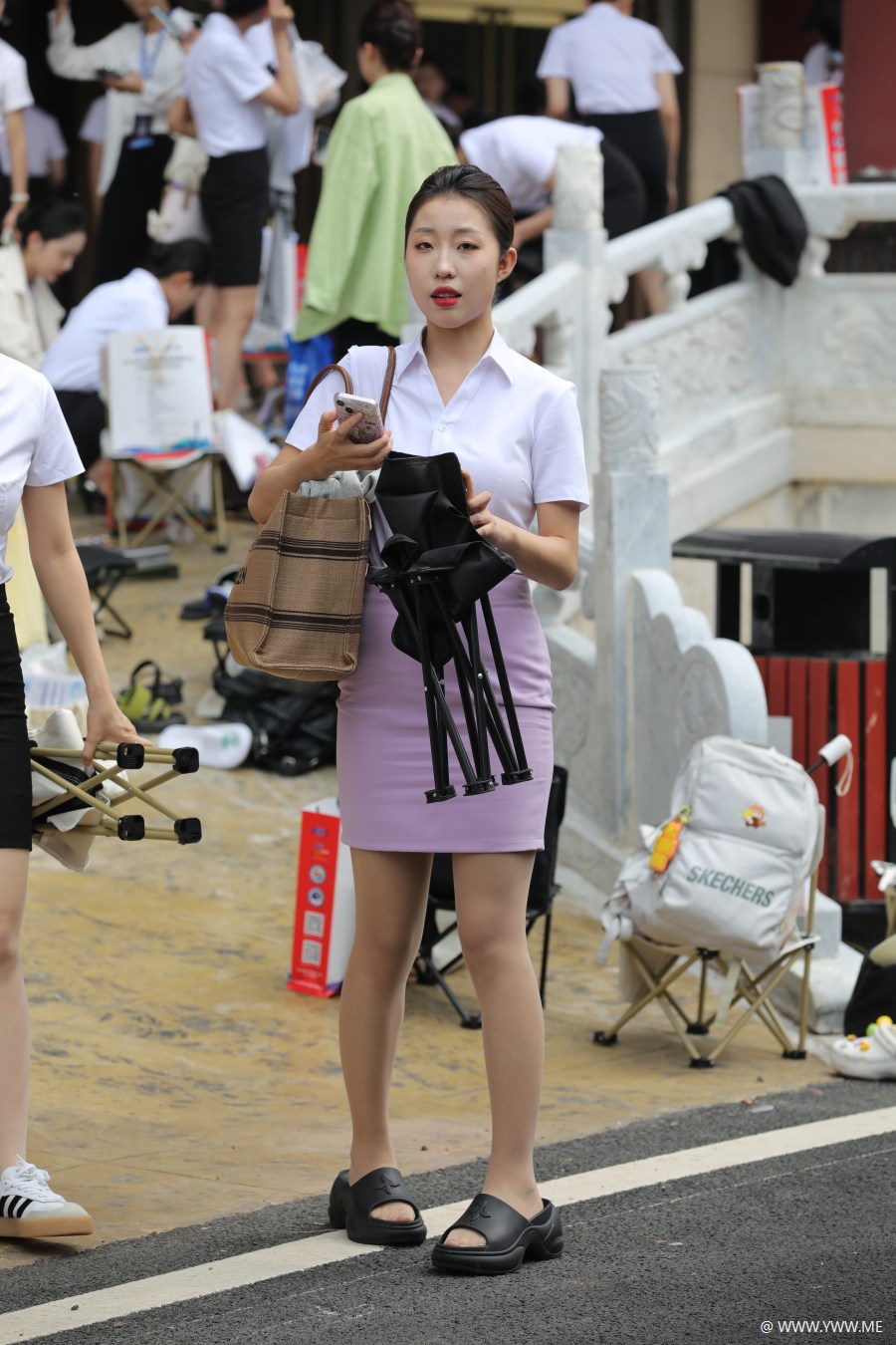 精选街拍 – 空乘大学生-3 - HDMISS
