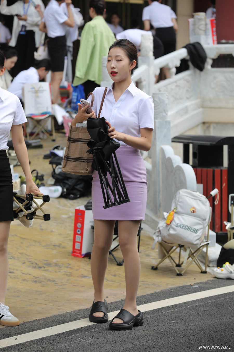 精选街拍 – 空乘大学生-4 - HDMISS