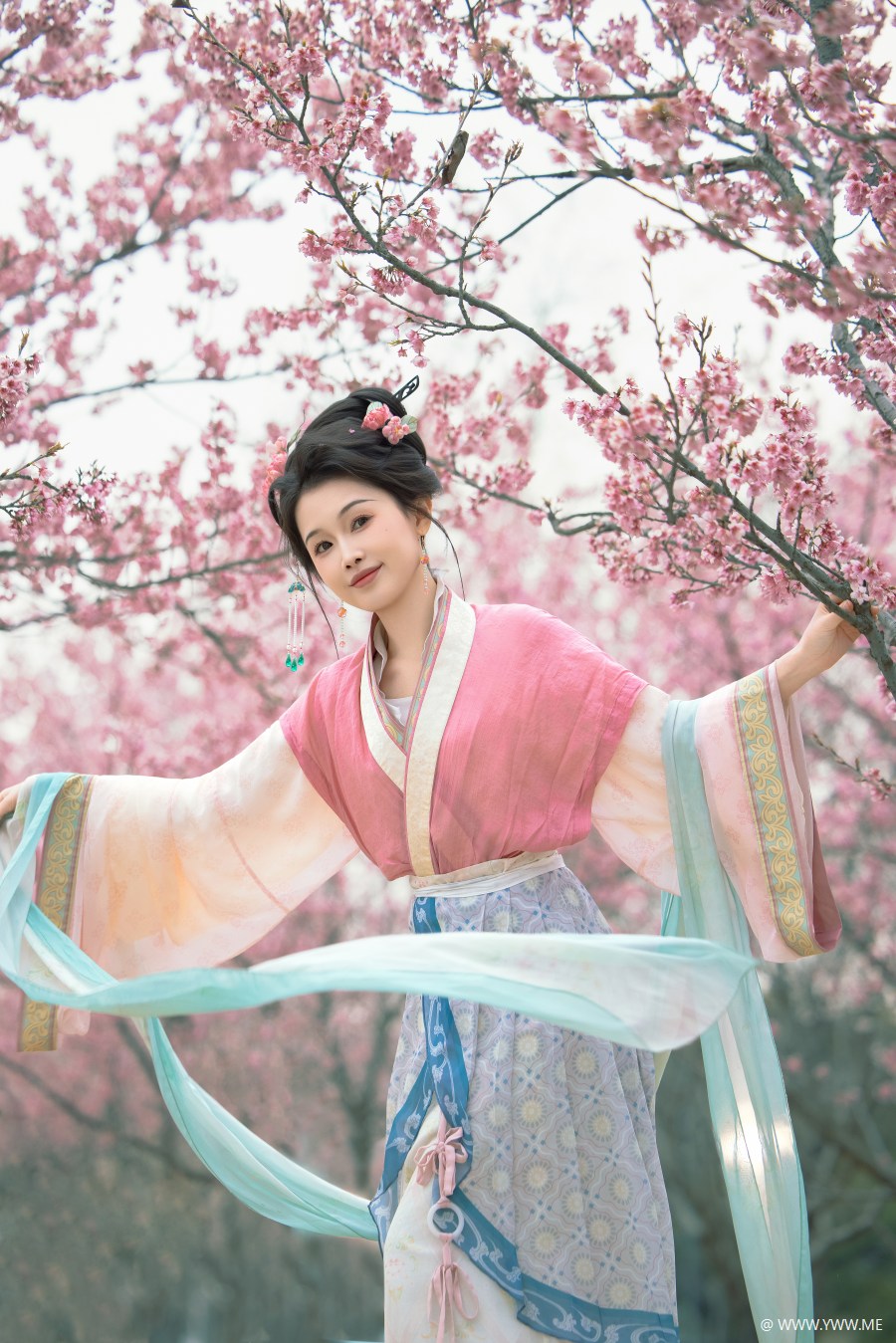 [YWW.ME] 山寺桃花始盛开 酸奶加心好好次-2 - 脱兔网