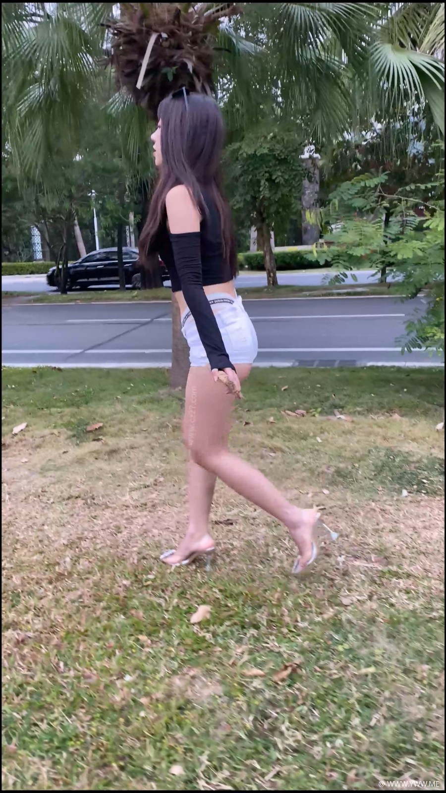 橙子摄影 – 白色紧致热裤（下）-3 - 尤丝