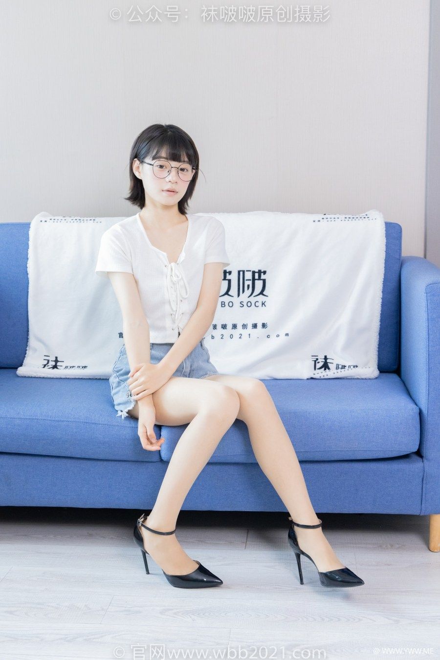 [袜啵啵] 积分限定作品 NO.037 糯米-高跟鞋、肉丝（脚尖透明款-1 - 尤丝