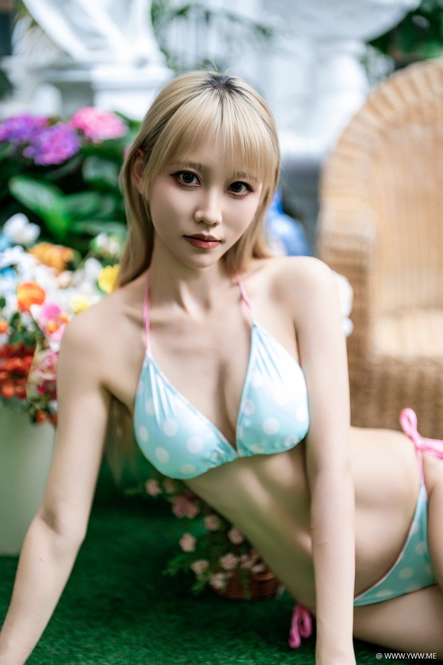 [YWW.ME] 花海比基尼 蓝莓-3 - 尤丝