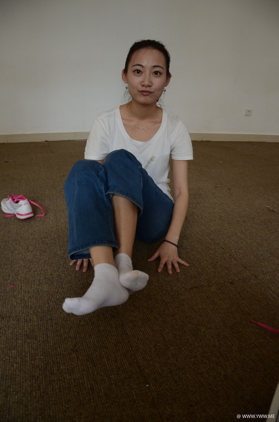 三禾摄影 杂刊 NO.075 学妹双人棉袜运动鞋-3 - 尤丝