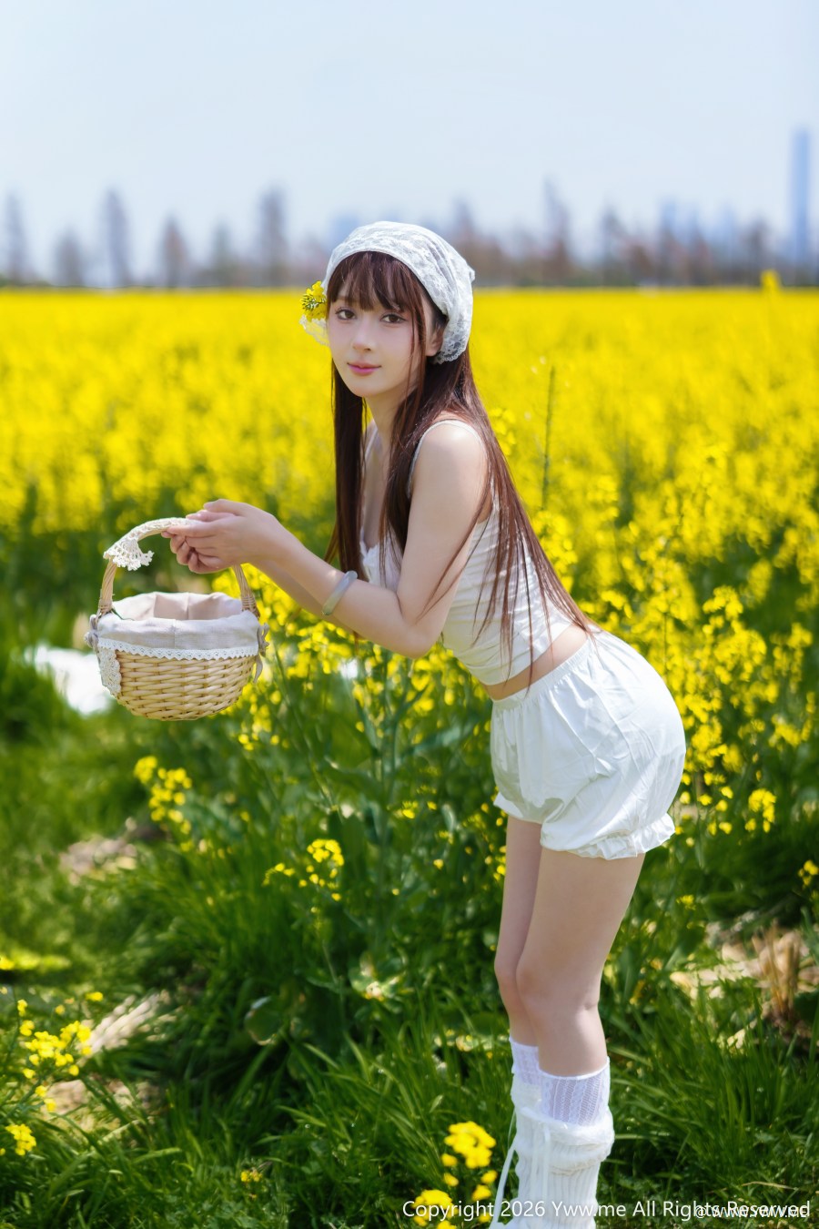 [YWW.ME] 油菜花人像 邓邓（摆烂版）-1 - 尤丝