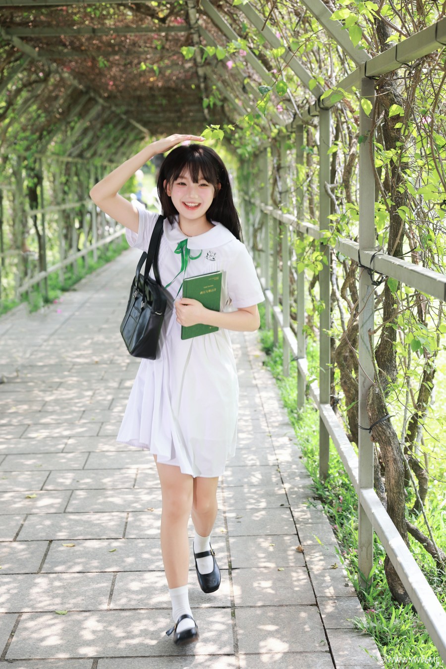 [YWW.ME] JK校服少女感 懒懒的睡眠羊-1 - 尤丝