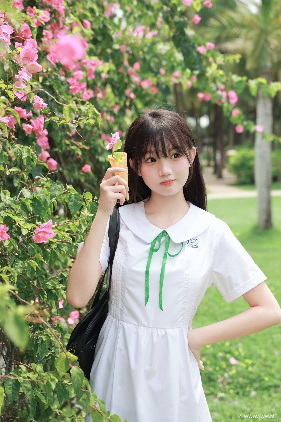 [YWW.ME] JK校服少女感 懒懒的睡眠羊-3 - 尤丝