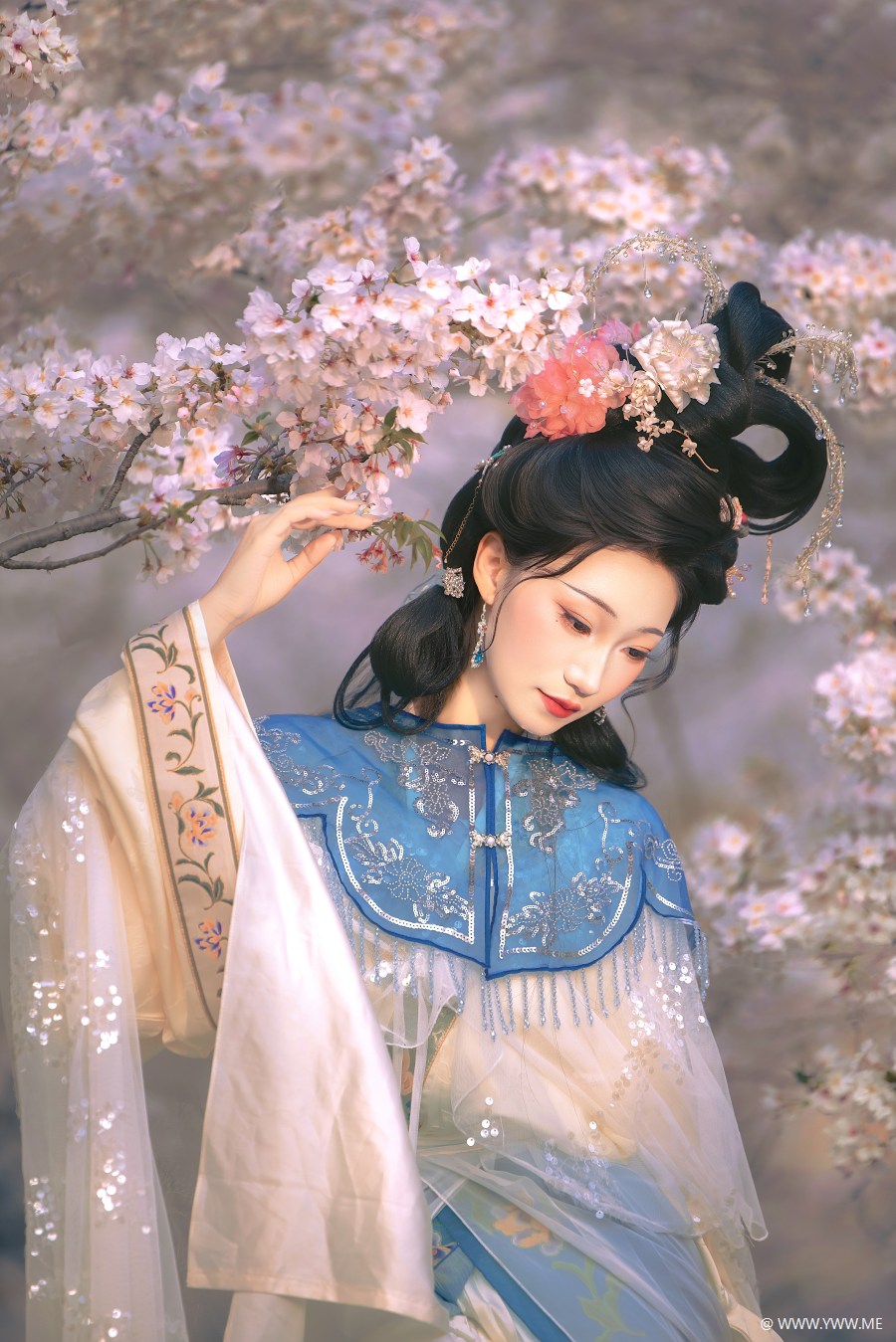 [YWW.ME] 处处山樱花压枝 是小芥末w-3 - 尤丝